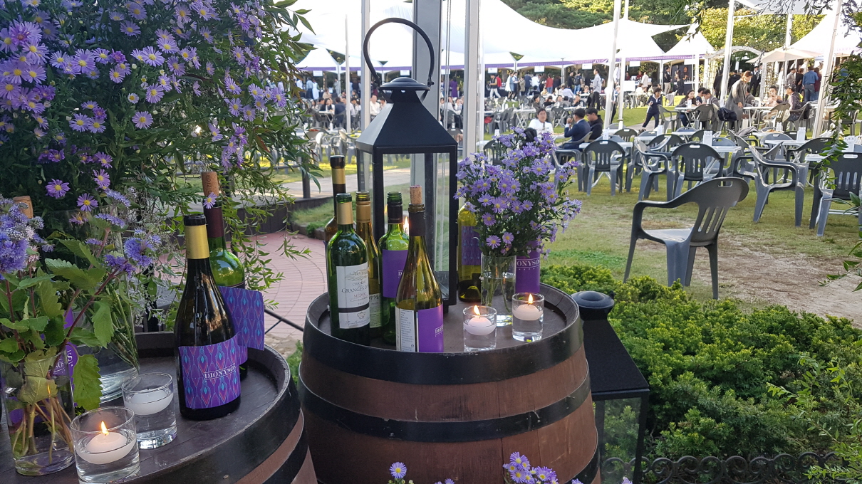 Wine fair at Mayfield hotel 2018 Changki Kim